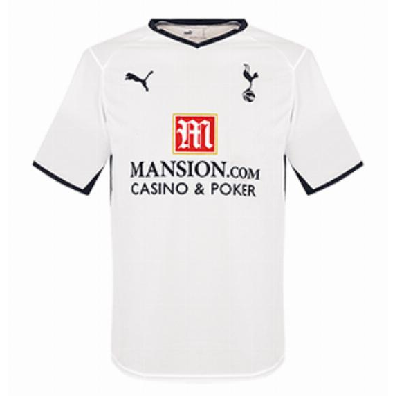 2008-09 Tottenham Hotspur Retro Home Kit Soccer Jersey